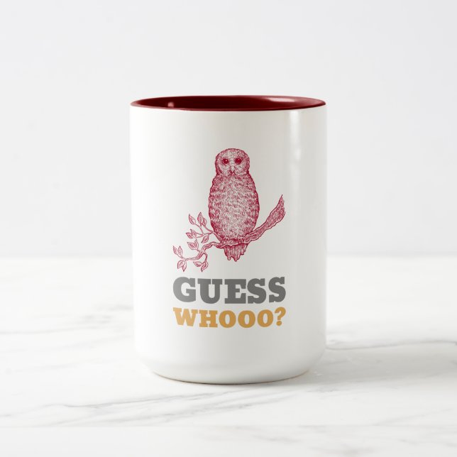 Guess Whooo Owl Mug (Center)