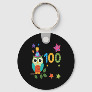 Guess Whoos 100 Days Smarter Owl School Keychain
