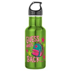 Guess Who's Back Again Funny Back to School 532 Ml Water Bottle