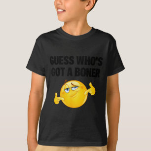 Guess Who's Got A Cheeky Joke Sarcastic Adult  T-Shirt