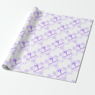 Guess ? wrapping paper