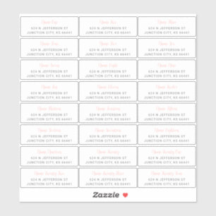 Guest Address Labels