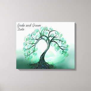 Guest Book Alternative Tree of Life Canvas