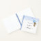 Guest book baby Shower boy blue teddy bear 