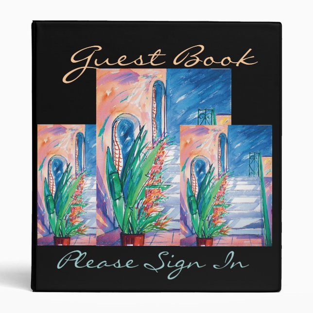 Guest Book-binder Binder (Front)