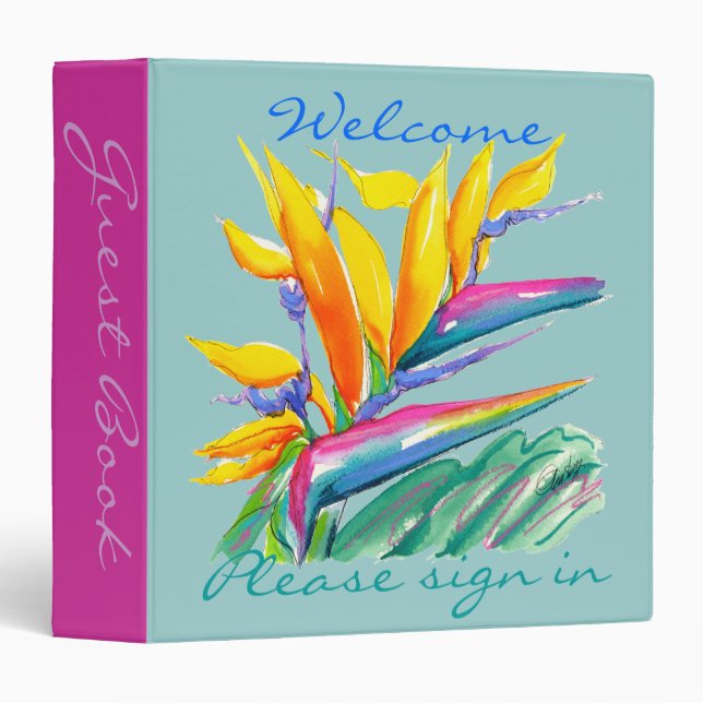 Guest book-binder binder (Front/Spine)