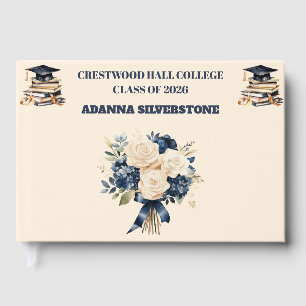 Guest Book-Custom Name & Year Keepsake Book