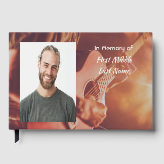 Guest Book Musician Guitar Music