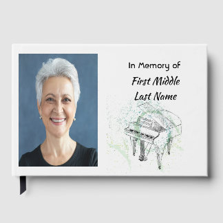 Guest Book Musician Pianist Piano Music