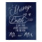Guest Book sign - Message in a bottle - Navy