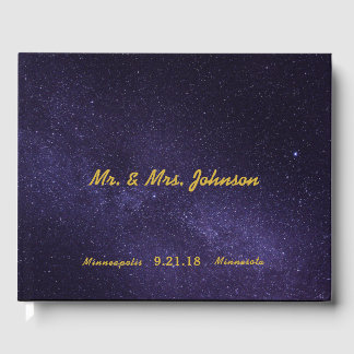 Guest Book - Starry Night Wedding II