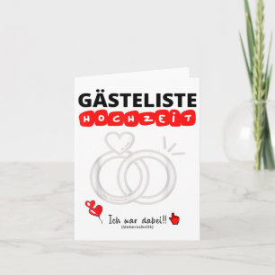Guest Book Wedding Woman Man Bride And Groom Guest Card