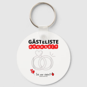 Guest Book Wedding Woman Man Bride And Groom Guest Keychain