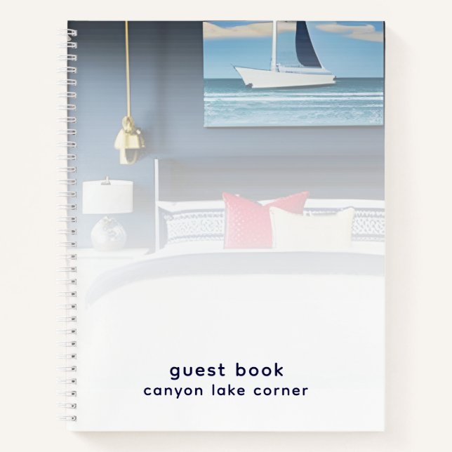 Guest Feedback Guest Book with Photo (Front)