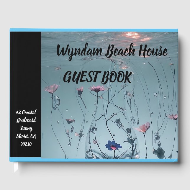 Guest Home or Rental Guest Book (Front)
