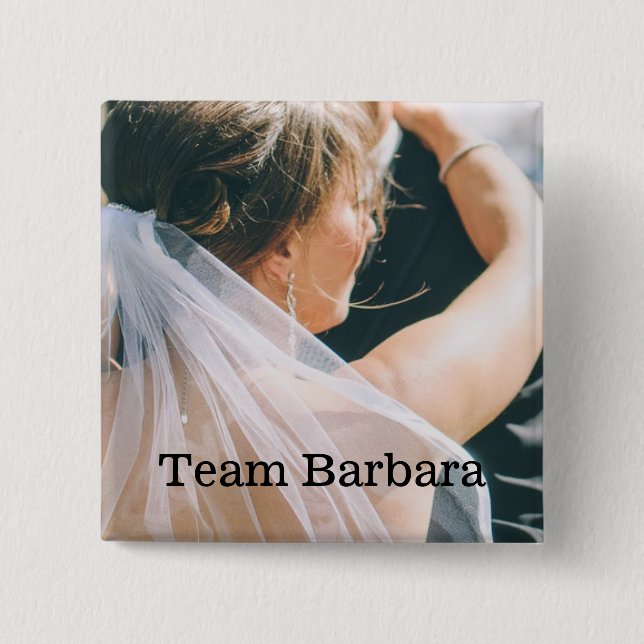 Guest Identification Flair 2 Inch Square Button (Front)