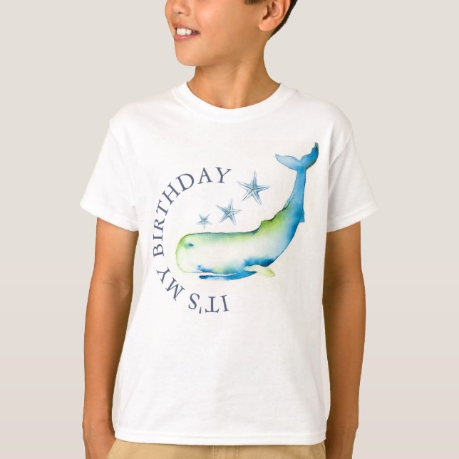 Guest of Honour T-Shirt Birthday Boy Nautical (Front)