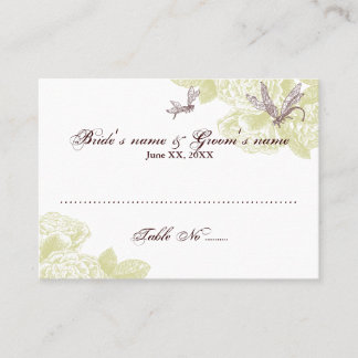 Guest Seating Card