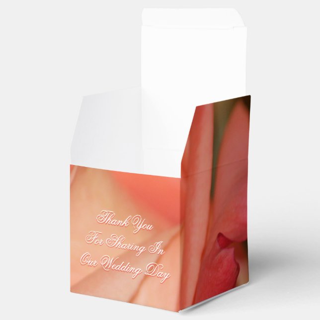 Guest  Wedding Favour Gift Box (Opened)
