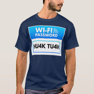 Guest WiFi Password T-Shirt