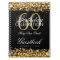 Guestbook 60th Birthday Party Sparkles Gold