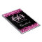 Guestbook 60th Birthday Party Sparkles Pink