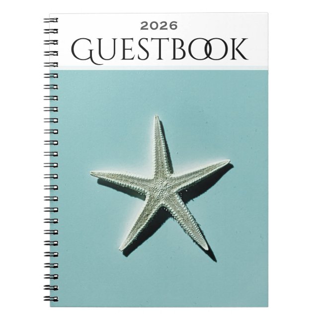 Guestbook Notebook (Front)
