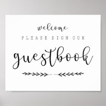 Guestbook Wedding Sign