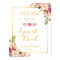 Guestbook Wedding Sign | Elegant Chic Floral Gold