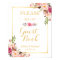 Guestbook Wedding Sign | Elegant Chic Floral Gold