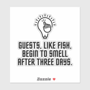 Guests like fish