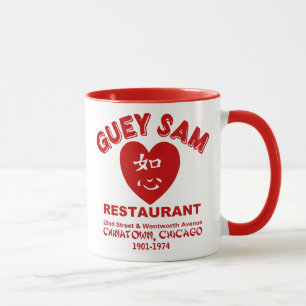 Guey Sam Restaurant, Chinatown, Chicago, IL Mug