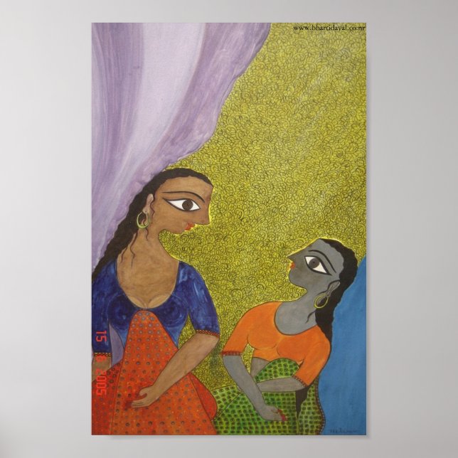 Guftagu by Bharti Dayal Poster (Front)