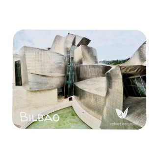 Guggenheim Museum in Bilbao fridge magnet