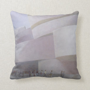 Guggenheim Museum New York 2004 Throw Pillow
