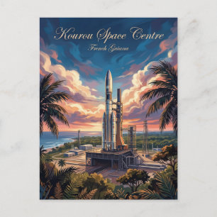 Guiana Space Centre French Guiana Postcard
