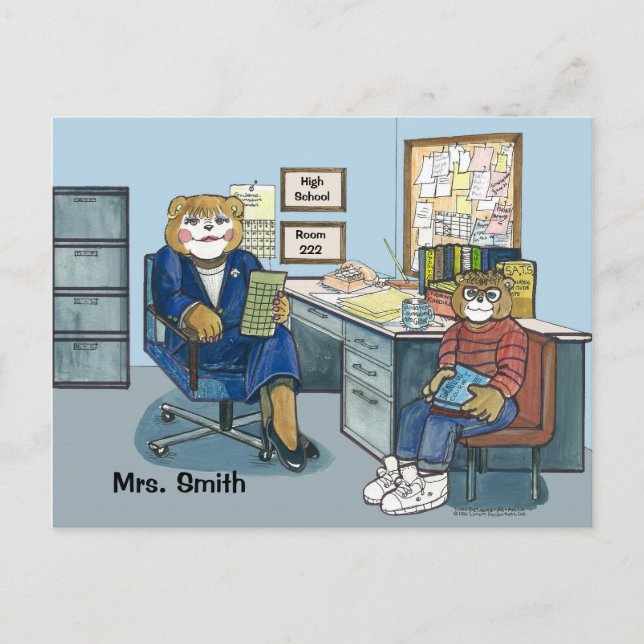 Guidance Counsellor Appointment Post Card (Front)