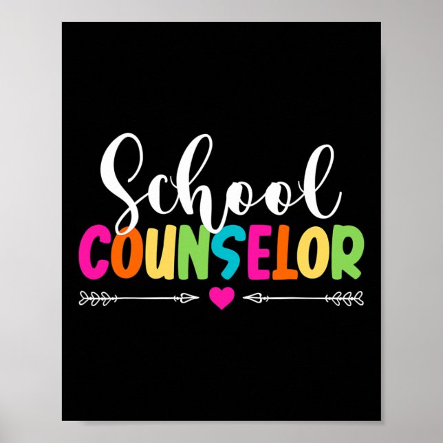 Guidance Counsellor Appreciation Back To School Gi Poster (Front)