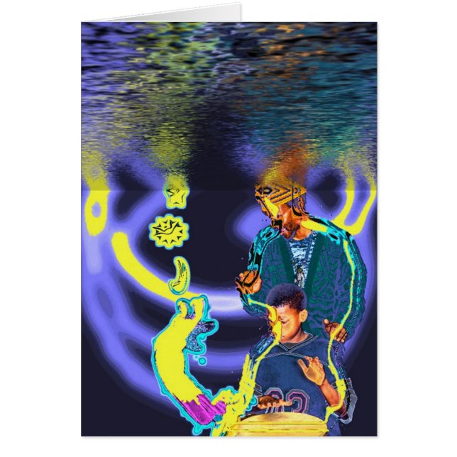 Guide d'esprit de tambour de l'eau (Devant)