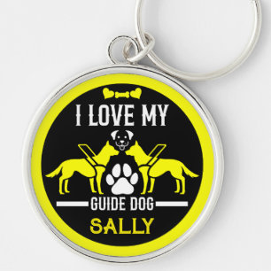 Guide Dog Gifts Keychain