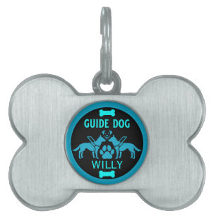 Guide Dog Gifts Pet ID Tag