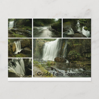 Guide Falls Postcard, Guide Falls Tasmania Postcard