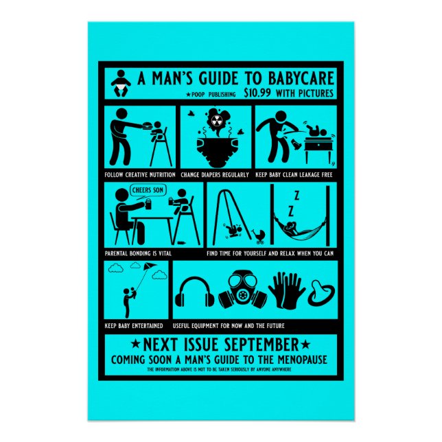 Guide Gifts For New Dads Poster (Front)