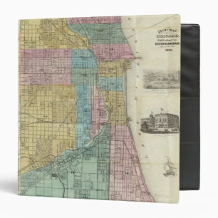 Guide Map of Chicago Binder