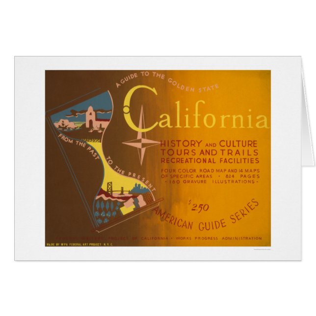 Guide To California 1940 WPA (Front Horizontal)