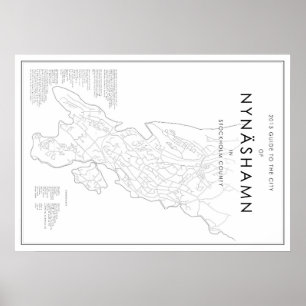 Guide to Nynäshamn Poster