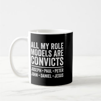 Guided By Faith Joseph Paul Peter John Jesus Coffee Mug