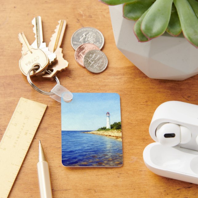 Guided by Light – the Soul of Vormsi Keychain (Desk)