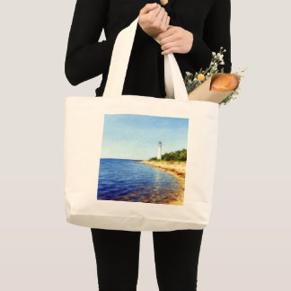 Guided by Light – the Soul of Vormsi Large Tote Bag