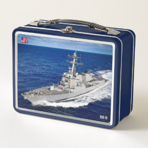 GUIDED-MISSILE DESTROYER – DDG METAL LUNCH BOX
